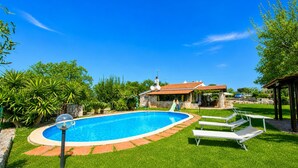 家庭公寓, 2 间卧室, 壁炉 (La Casa Sulla Roccia Trulli Pool) | 泳池