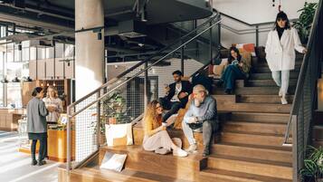 Sitzecke in der Lobby