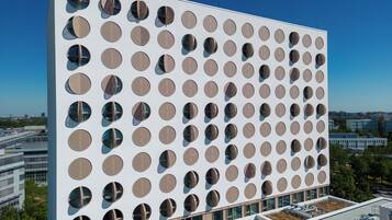 Fassade der Unterkunft