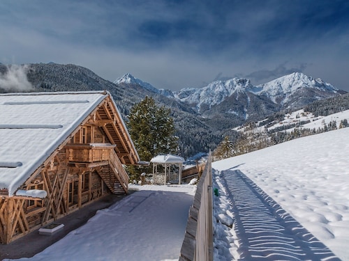 Ferienwohnung Piz da Peres - Olang mit Bergblick, Pool, Sauna & WLAN