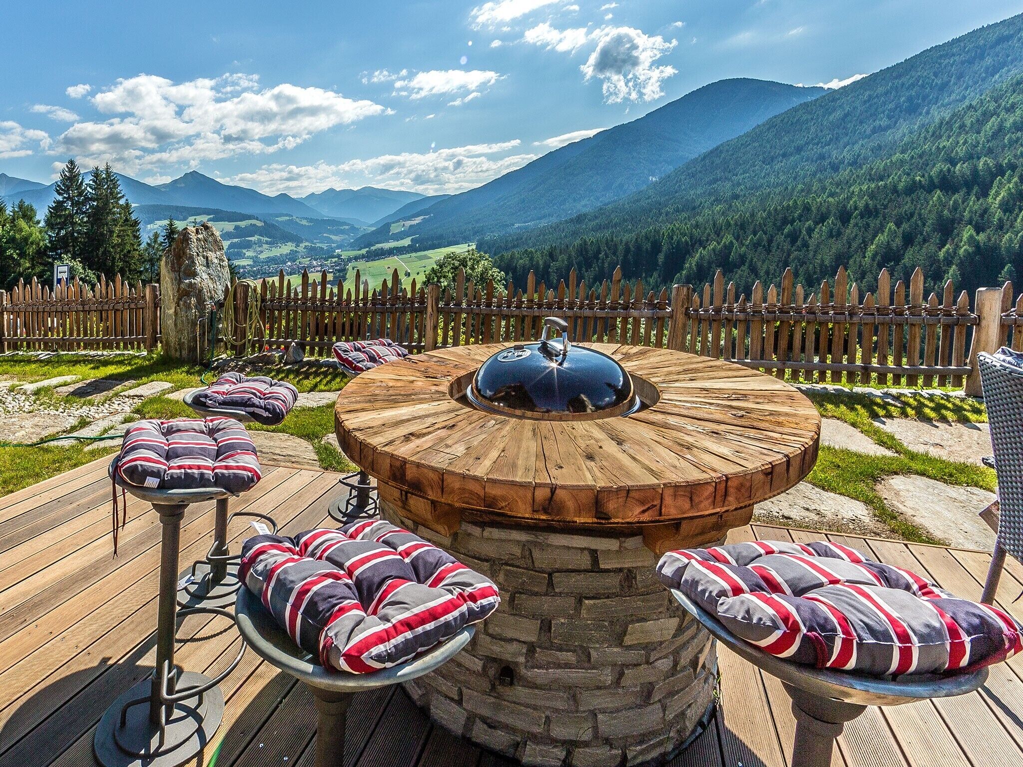 Udendørs spisemuligheder