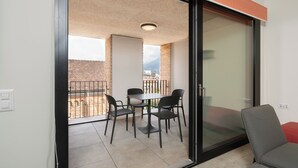 Leilighet, byutsikt | Terrasse/patio