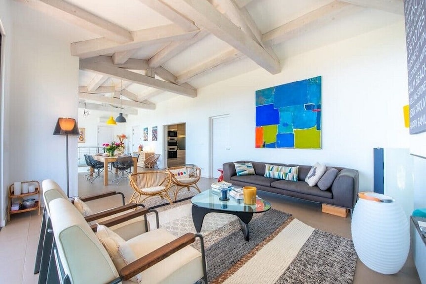 Magnifique Villa Avec Vue Imprenable Sur La Mer Et Les Vignes, Un Petit Paradis - La Croix-Valmer