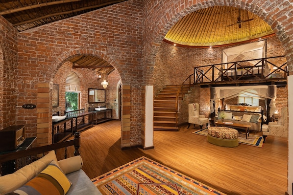 Villa, varias camas (Brick) | Ropa de cama de alta calidad y camas con efecto memoria