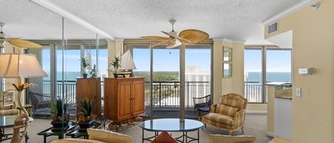 Smart TV, music library, video library