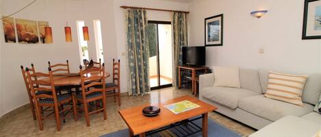 Televisie en een dvd-speler