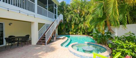 Una piscina climatizada