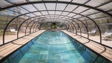 Indoor pool, outdoor pool