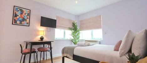 1 soveværelse, Wi-Fi, sengetøj