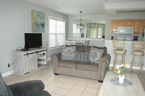 Villa, 2 Bedrooms | Living room - Brunswick Plantation Resort Golf Villa 2503 Nearby Calabash Seafood by RedAwning (Calabash)