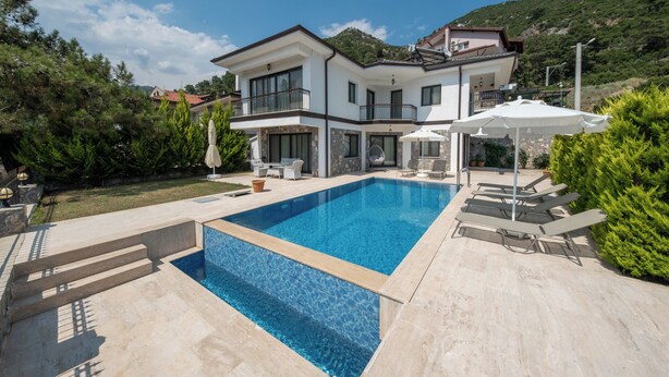 Pool - Mediterranean Breeze Villa - Family-Friendly Luxury Villa - Fethiye (Fethiye)