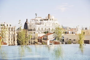 Piscina a l'aire lliure de temporada