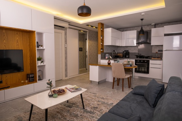 Apartamento superluxo | 2 quartos, roupas de cama premium