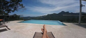 Modern House with Heated Pool and Great Views
