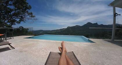 Modern House with Heated Pool and Great Views