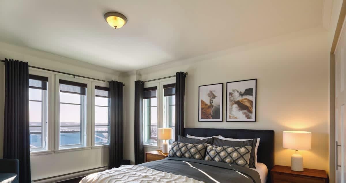 1 chambre, fer et planche à repasser, Wi-Fi, literie fournie