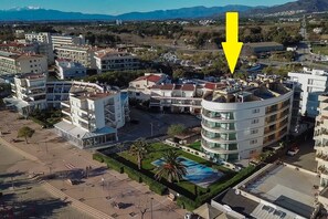 Exterior - V015 - Marina Park, Espléndido apartamento en primera línea de mar. (Roses)