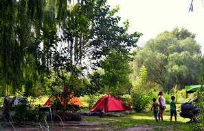 Camping Area (no tent included) | Laptop workspace