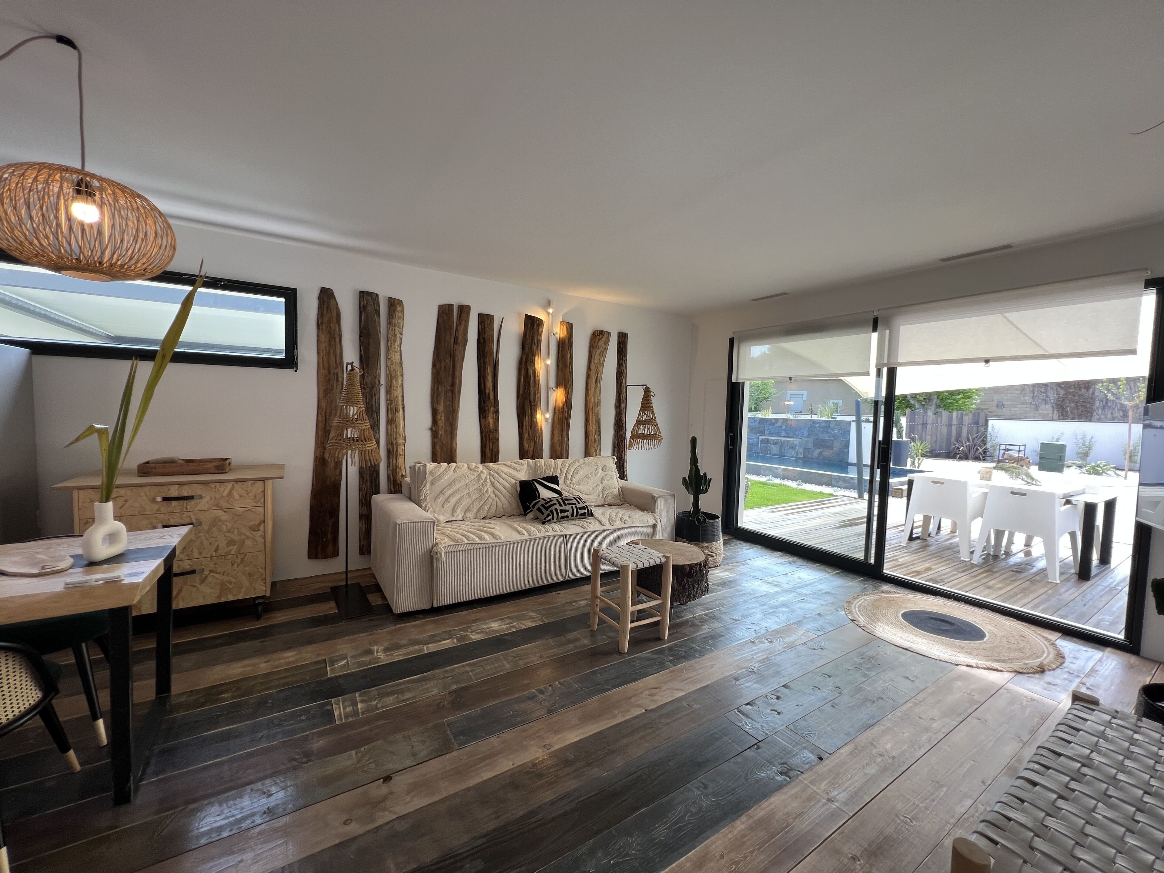 Vue depuis l’hébergement