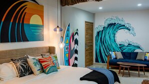 ห้องสตูดิโอสวีท | เครื่องนอนระดับพรีเมียม, ผ้านวมขนเป็ด, เตียง Tempur-Pedic