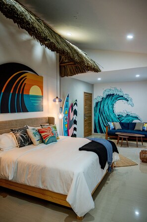 Studio Suite | Premium bedding, down comforters, Tempur-Pedic beds, in-room safe - Hotel Boutique Madre Tierra (Santa María Tonameca)