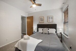 3 bedrooms, iron/ironing board, free WiFi, bed sheets