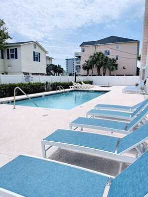 Pool - The best location, Wonderful Ocean View 7BR, pool (North Myrtle Beach)
