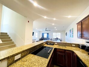 Fridge, microwave, oven, stovetop - The best location, Wonderful Ocean View 7BR, pool (North Myrtle Beach)