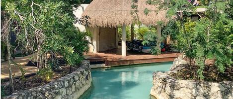 Alberca al aire libre