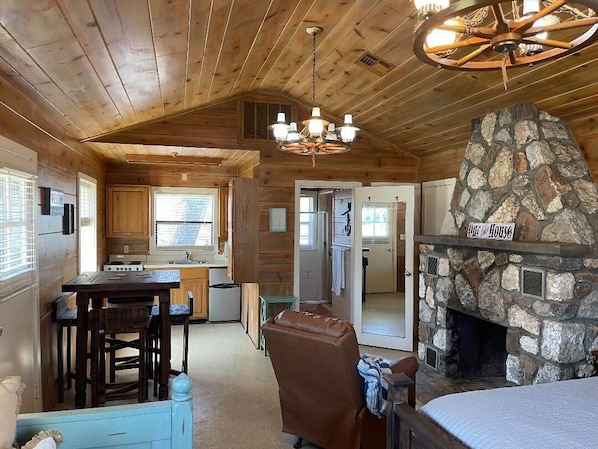 1 sovrum, strykjärn/strykbräda, gratis wi-fi och sängkläder