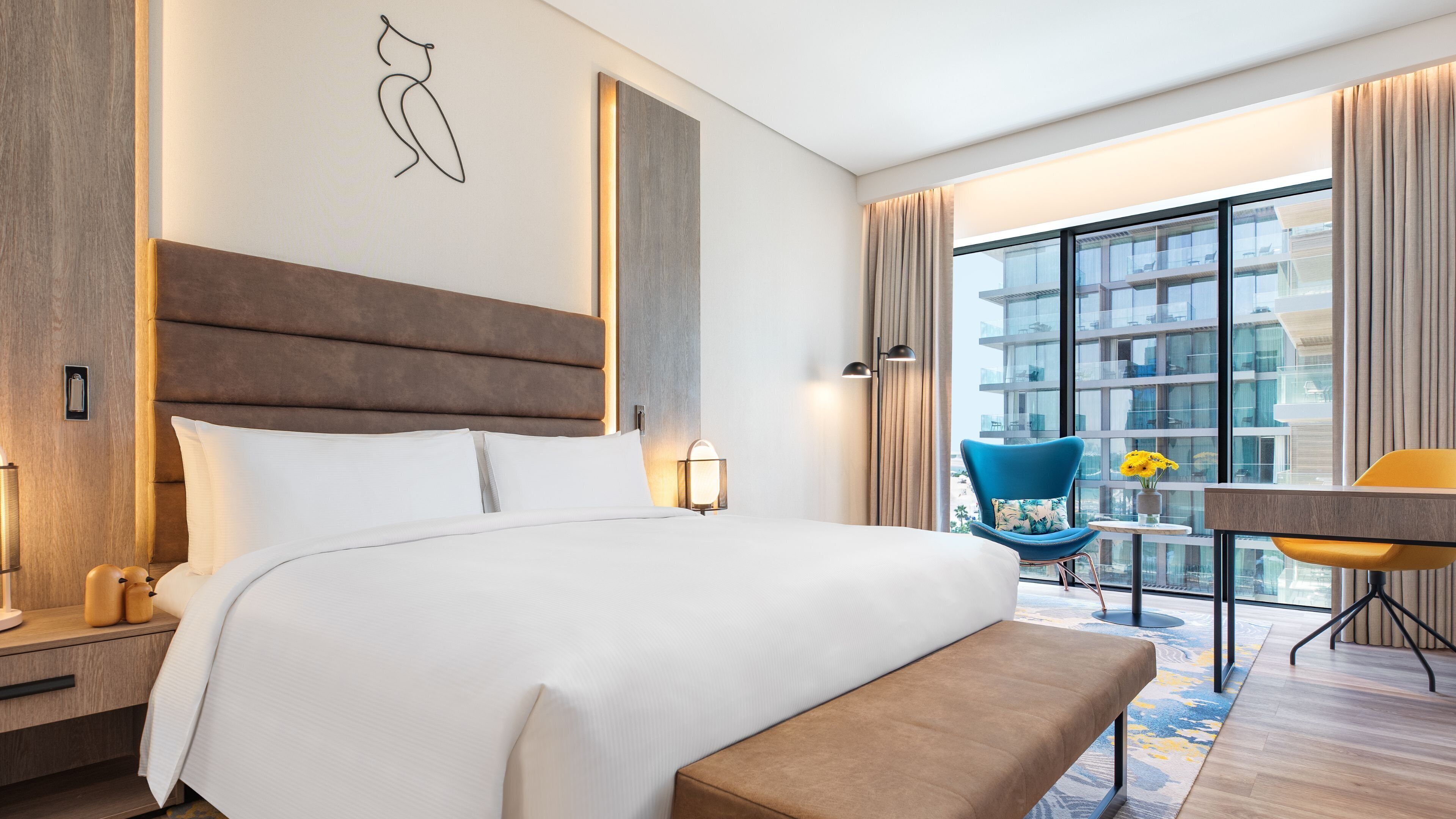 Deluxe-Zimmer, 1 King-Bett, Balkon, Meerblick (Palm Side Sea View) | Ausblick vom Zimmer