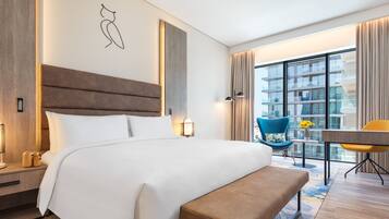 Deluxe-Zimmer, 1 King-Bett, Balkon, Meerblick (Palm Side Sea View) | Ausblick vom Zimmer