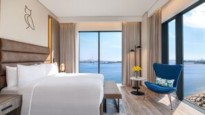 Suite, 1 King Bed with Sofa bed, Balcony, Beachfront (Beachfront) | Premium bedding, pillowtop beds, in-room safe, individually decorated - voco Dubai the Palm by IHG (Dubai)