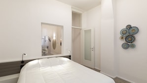 Apartemen Desain | 2 kamar tidur, setrika/meja setrika, dan Wi-Fi gratis