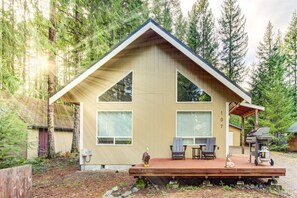 Ferienhütte (Elk House) | Außenbereich