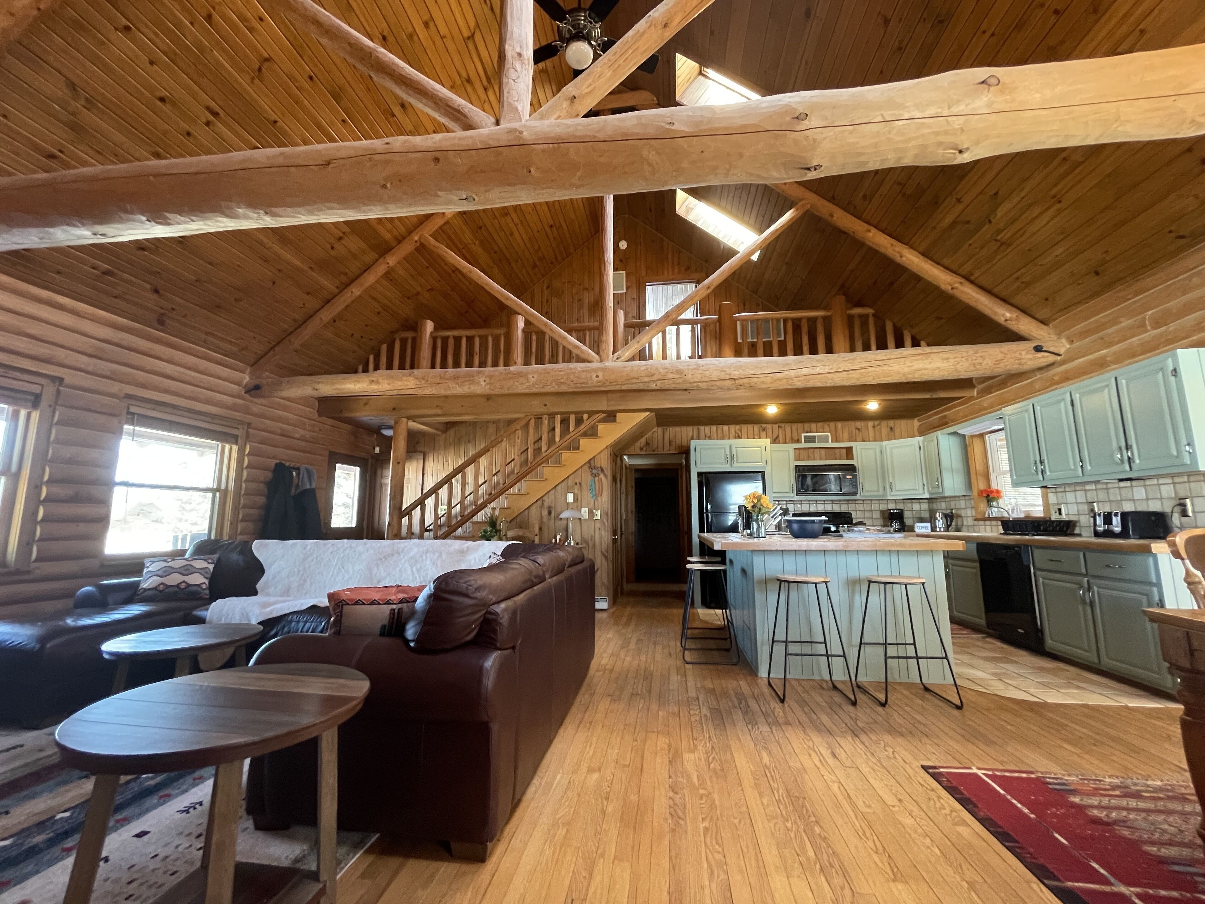Large, private cabin for gatherings near famous Elkhart Lake