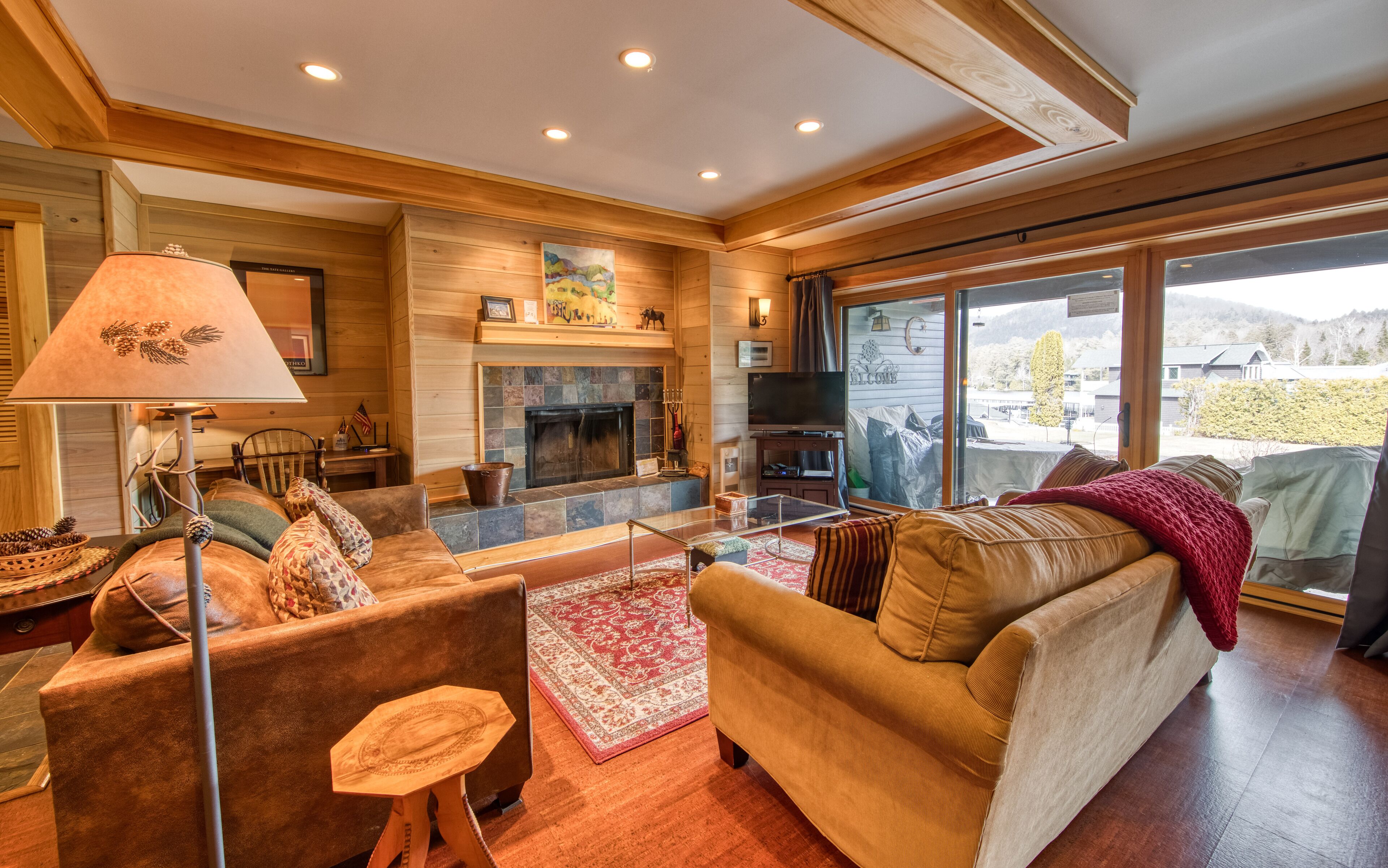 Gorgeous Walk to Town Condo with Stunning Lake Views!
