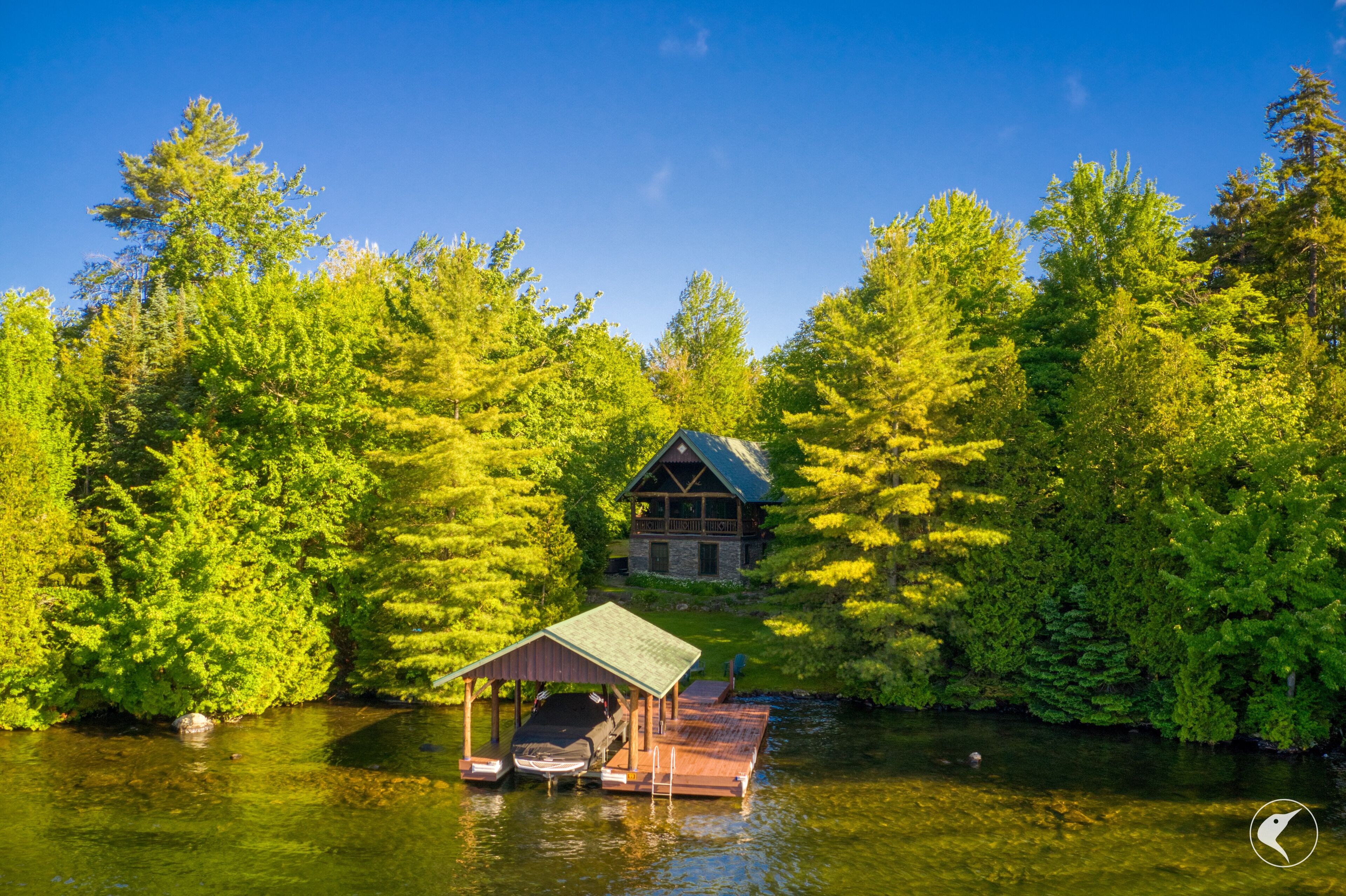 Spacious Residence on Lake Placid Lake with Hot Tub!