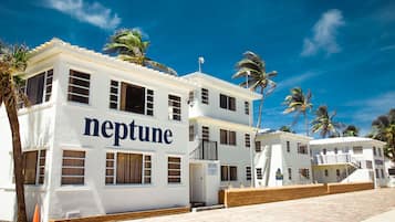 Façade de l’hébergement