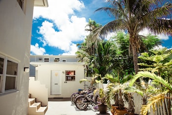 Hotel Exterior at Neptune Oceanfront Rentals