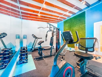 Gym at Neptune Oceanfront Rentals