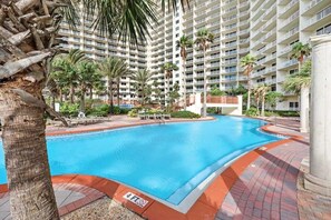 Indoor pool, outdoor pool