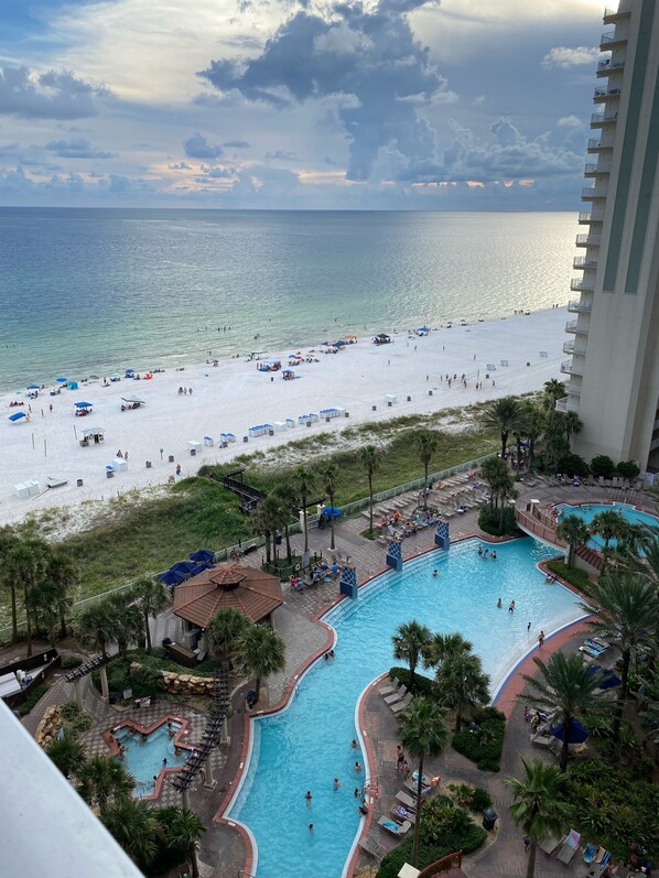 Indoor pool, outdoor pool