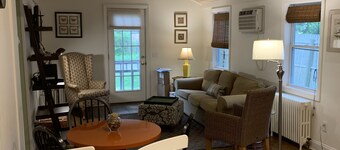 Country cottage overlooking horse farm