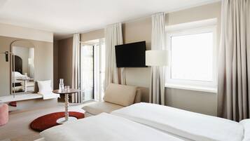 Garden Gallery | 1 chambre, coffres-forts dans les chambres, rideaux occultants