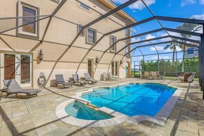 Außenpool, beheizter Pool