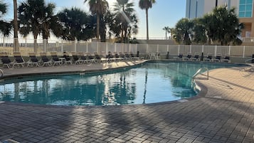 Indoor pool, outdoor pool