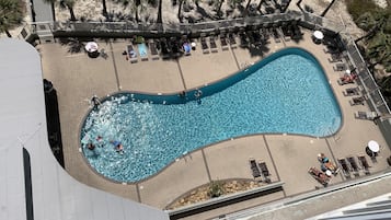 Indoor pool, outdoor pool