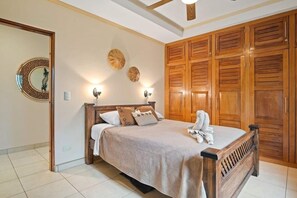 2 bedrooms, iron/ironing board, travel crib, free WiFi