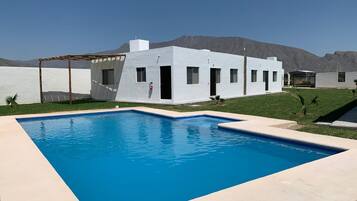 Cascada en la alberca